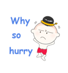 Golden Boy : English Version（個別スタンプ：33）