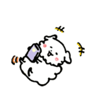 いぬのふわ吉（個別スタンプ：3）