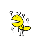 黄色い蟻2（個別スタンプ：37）