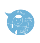 ふきだしちんあなごと海の仲間（個別スタンプ：7）
