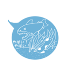ふきだしちんあなごと海の仲間（個別スタンプ：22）
