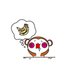 ゆるっとおさる（個別スタンプ：19）