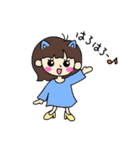 陽気な彼女（個別スタンプ：1）