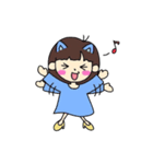 陽気な彼女（個別スタンプ：6）