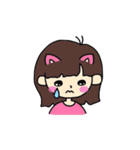 陽気な彼女（個別スタンプ：16）