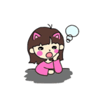 陽気な彼女（個別スタンプ：20）
