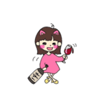 陽気な彼女（個別スタンプ：30）