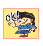 Chubby little girl（個別スタンプ：5）