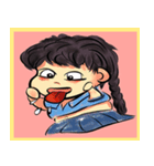 Chubby little girl（個別スタンプ：20）