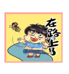 Chubby little girl（個別スタンプ：36）