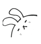ゆ～るいうさぎ2（個別スタンプ：6）