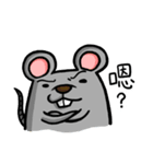 Daylife of a fountain pen mouse（個別スタンプ：14）