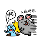 Daylife of a fountain pen mouse（個別スタンプ：28）