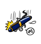 Daylife of a fountain pen mouse（個別スタンプ：30）