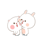 TuaGom : Puffy Bear ＆ Rabbit 2（個別スタンプ：15）