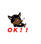 ミニピンりらちゃん（個別スタンプ：3）