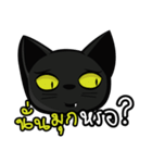 Black cat's just a black cat（個別スタンプ：9）