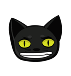 Black cat's just a black cat（個別スタンプ：14）