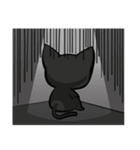 Black cat's just a black cat（個別スタンプ：33）