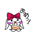 たれウサ「ろっぷ」（個別スタンプ：38）