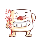 Mr, Happy Tofu（個別スタンプ：1）