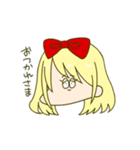 なまくび女子（個別スタンプ：9）