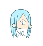 なまくび女子（個別スタンプ：14）