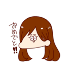 なまくび女子（個別スタンプ：25）
