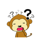 adorkable monkey 1（個別スタンプ：35）