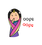 Mira indian girl（個別スタンプ：37）