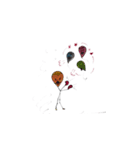 balloon family（個別スタンプ：1）
