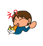 おばさんと猫 ～時々阿波弁～（個別スタンプ：8）