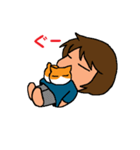 おばさんと猫 ～時々阿波弁～（個別スタンプ：9）