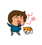 おばさんと猫 ～時々阿波弁～（個別スタンプ：13）
