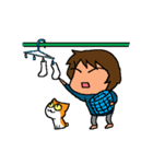 おばさんと猫 ～時々阿波弁～（個別スタンプ：24）