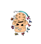 百面ウサギ（個別スタンプ：4）
