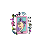 百面ウサギ（個別スタンプ：14）