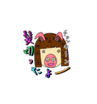 百面ウサギ（個別スタンプ：21）