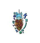 百面ウサギ（個別スタンプ：22）