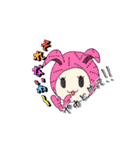 百面ウサギ（個別スタンプ：32）