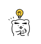 くまおの1日。（個別スタンプ：21）