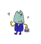 Mr.Medjed ＆ Mr.Fish（個別スタンプ：1）