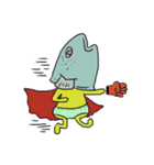 Mr.Medjed ＆ Mr.Fish（個別スタンプ：2）