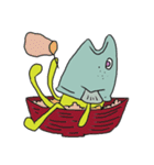 Mr.Medjed ＆ Mr.Fish（個別スタンプ：6）