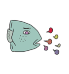 Mr.Medjed ＆ Mr.Fish（個別スタンプ：14）