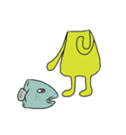 Mr.Medjed ＆ Mr.Fish（個別スタンプ：15）