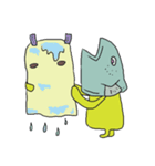 Mr.Medjed ＆ Mr.Fish（個別スタンプ：22）