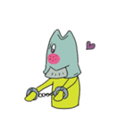 Mr.Medjed ＆ Mr.Fish（個別スタンプ：24）