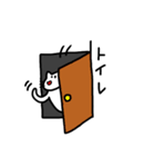 口が曲がったネコ。2（個別スタンプ：24）