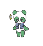 女子力パンダ（個別スタンプ：1）